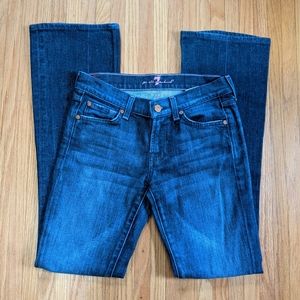 7 For All Mankind Bootcut Jeans - Sz 25